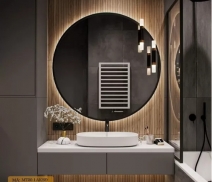 Gương phòng tắm khung kim loại sơn tĩnh điện - MT80.1AKSD