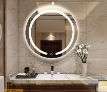 Gương đèn led phòng tắm đẹp hình tròn MT80.2A