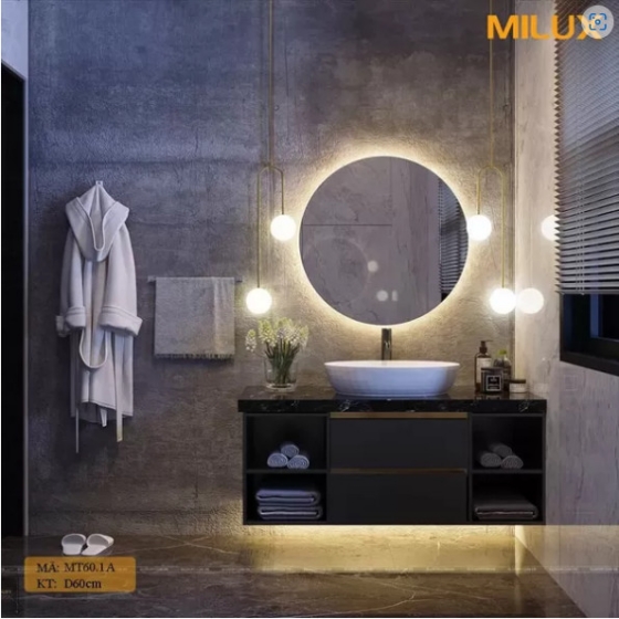 Gương phòng tắm hình tròn cao cấp MT60.1A